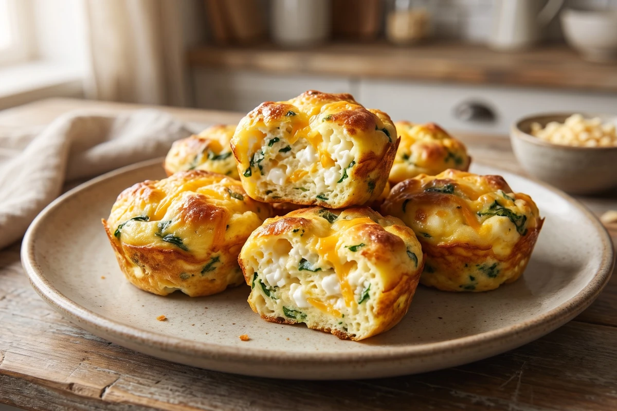 Egg Cottage Cheese Protein Bites view 3