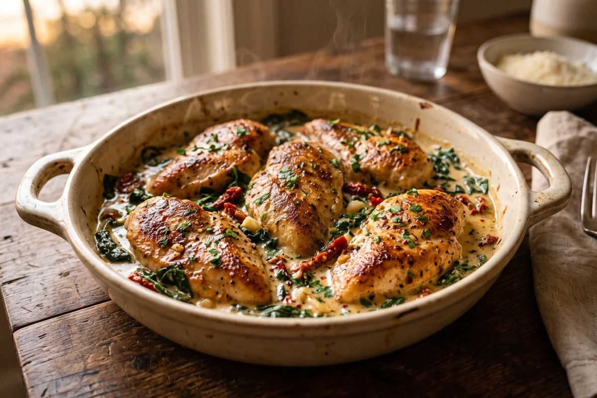 Classic Creamy Tuscan Chicken