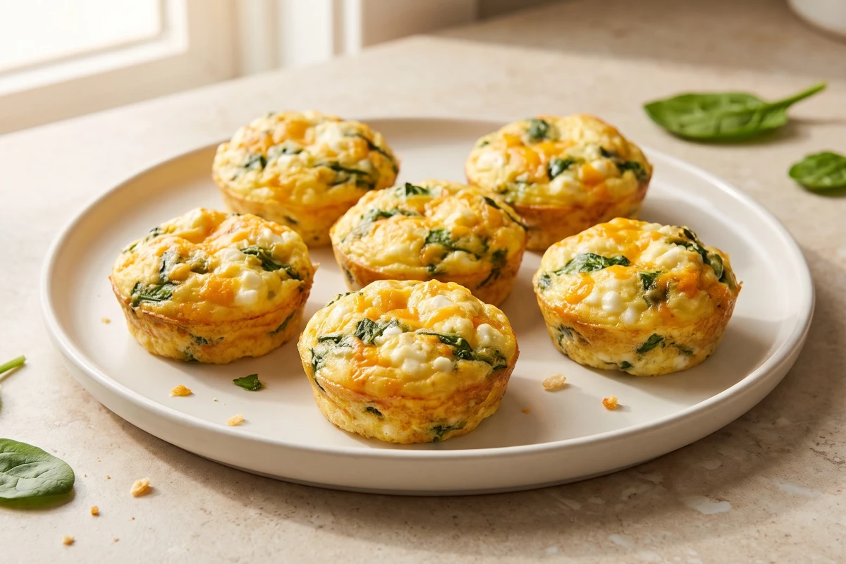 Egg Cottage Cheese Protein Bites