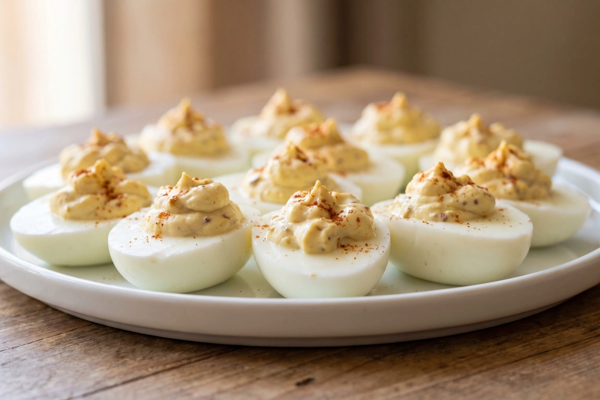 Greek Yogurt Deviled Eggs view 2