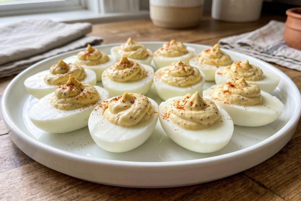Greek Yogurt Deviled Eggs