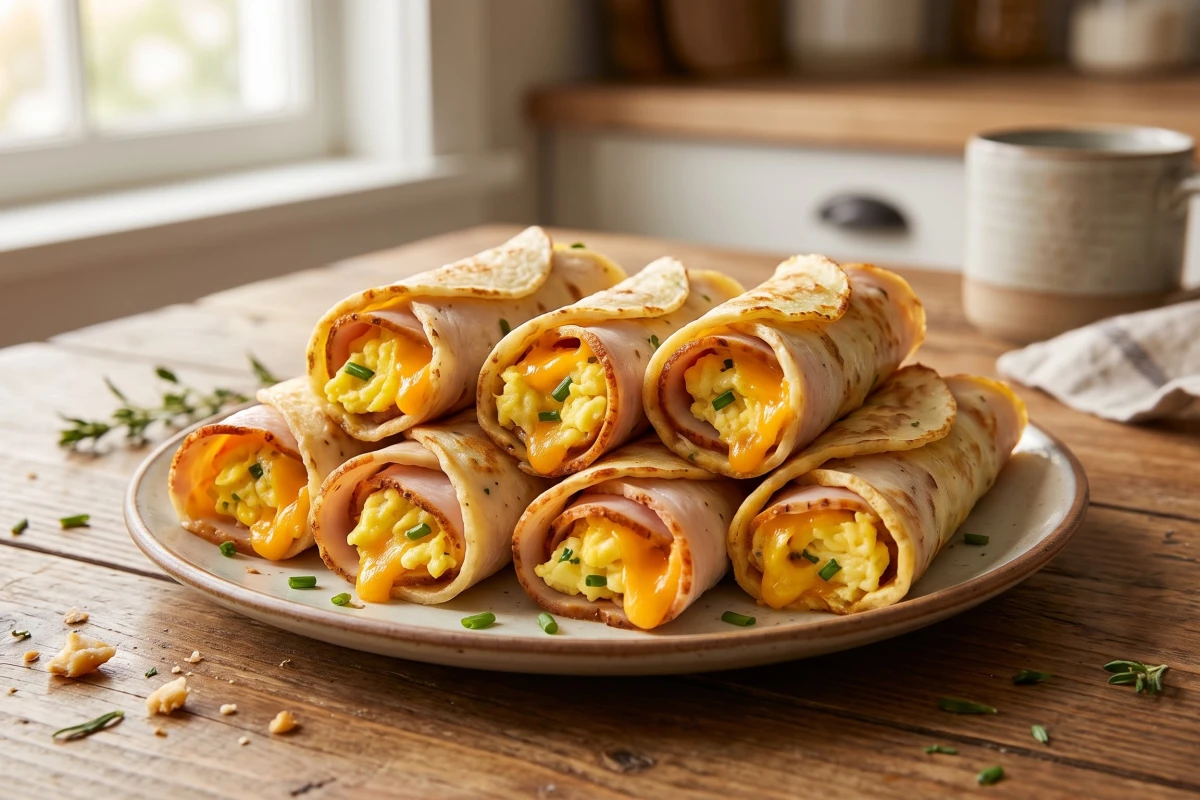 Turkey Egg Roll-Ups