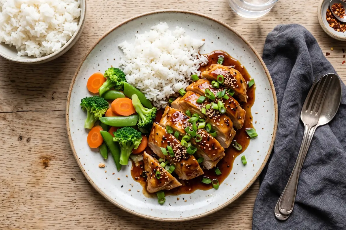 Sweet Honey Garlic Chicken view 3