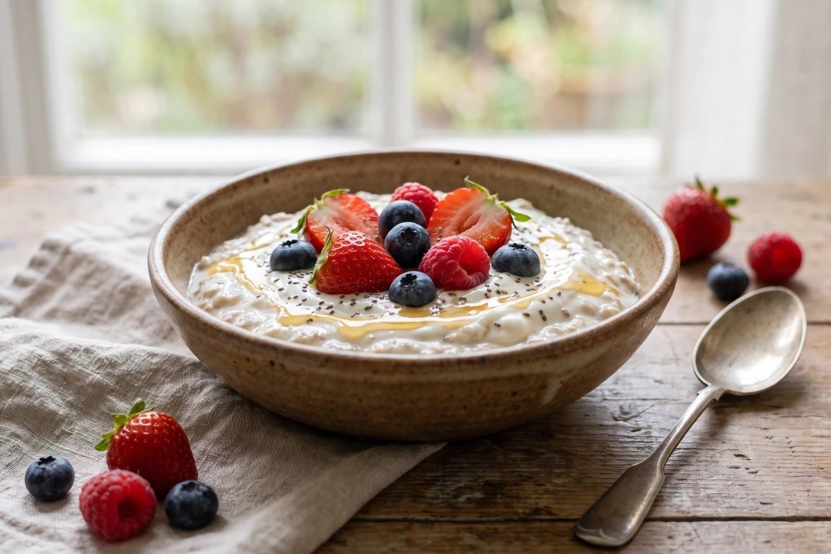 Greek Yogurt Berry Protein Oats view 2