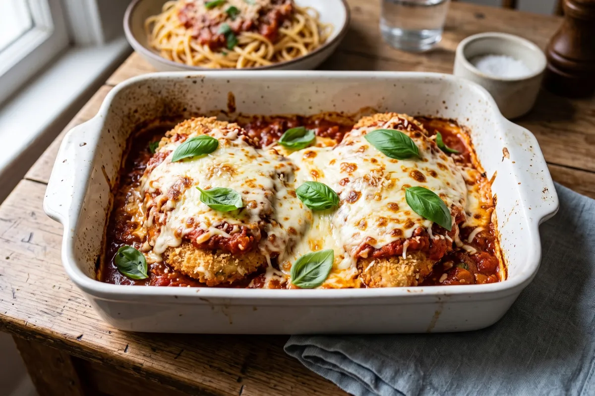 Cheesy Chicken Parmesan