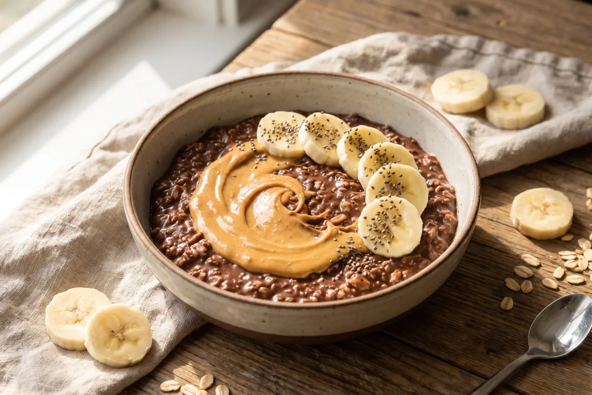 Chocolate Peanut Butter Protein Oatmeal view 2