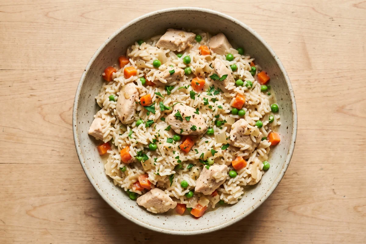 Creamy Chicken and Rice view 2