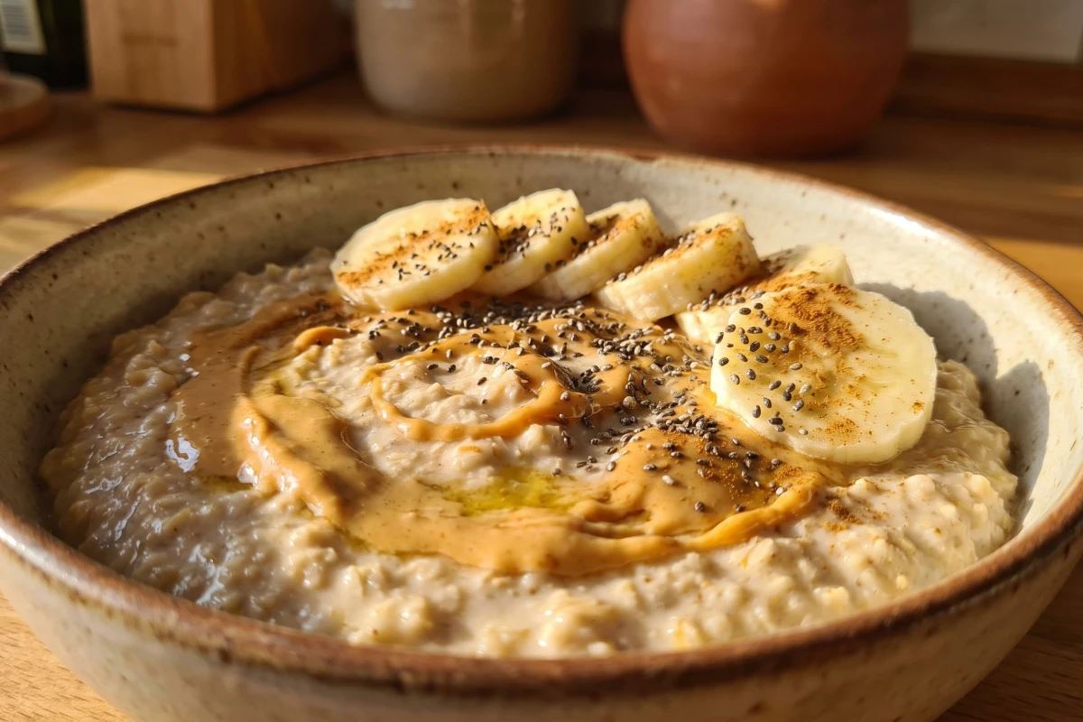 Peanut Butter Banana Protein Oats view 4
