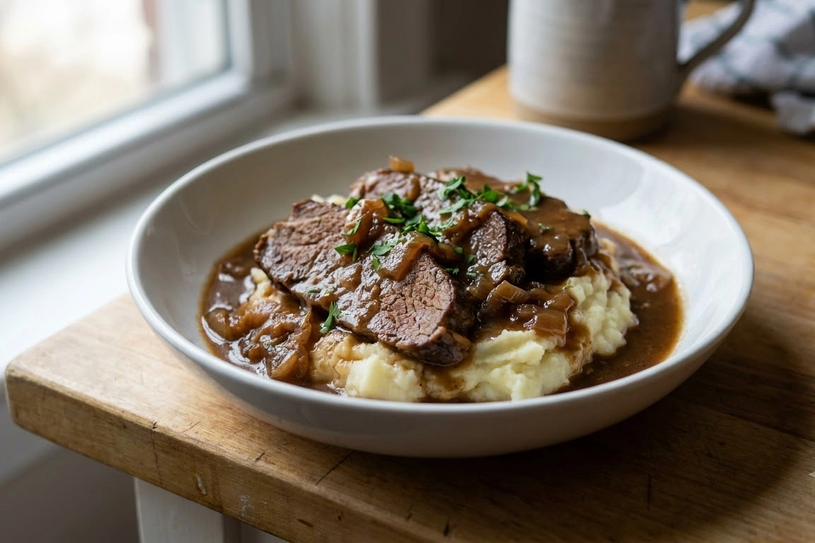 Savory Beef and Gravy