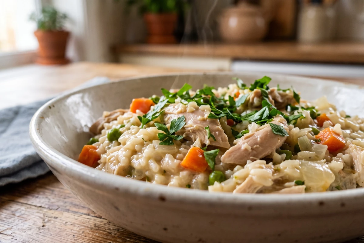 Creamy Chicken and Rice view 3