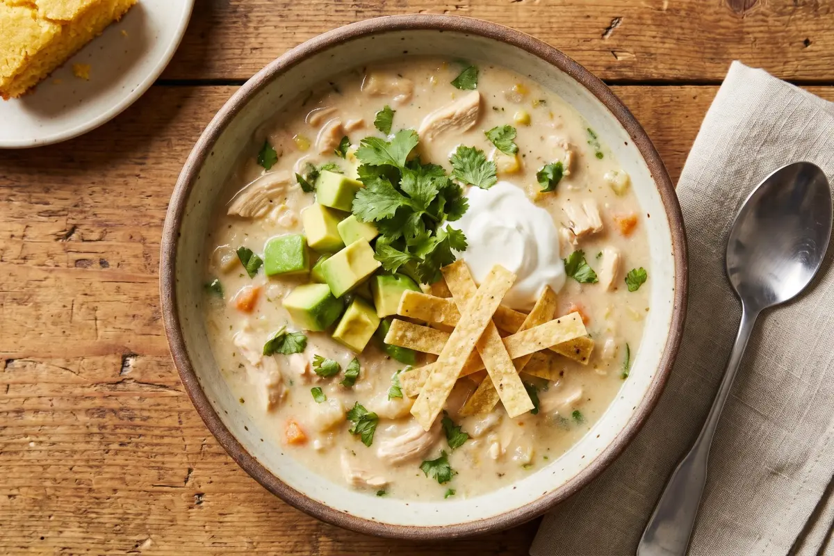 Creamy White Chicken Chili