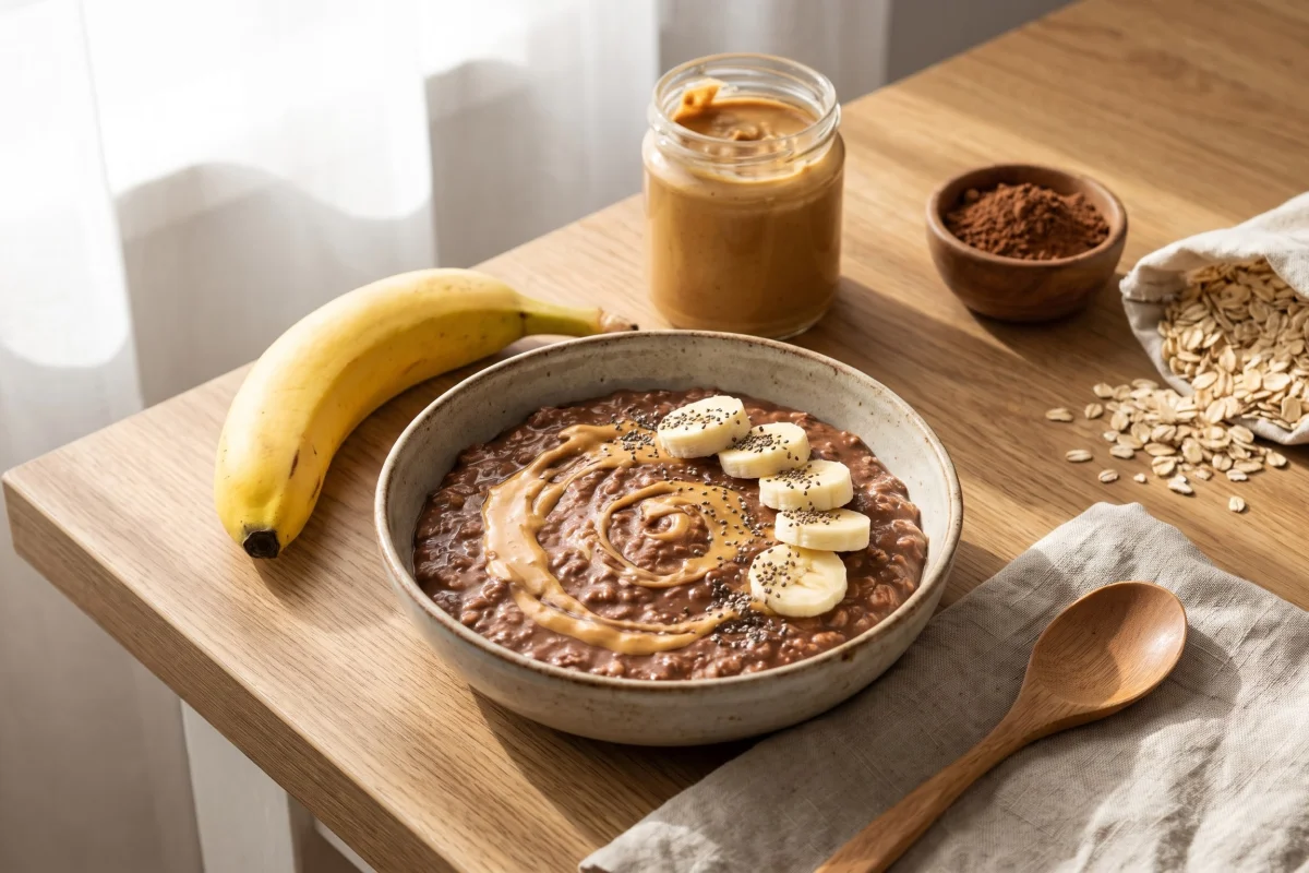 Chocolate Peanut Butter Protein Oatmeal view 3