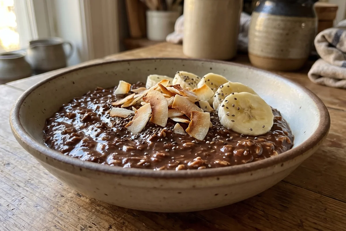 Dark Chocolate Coconut Protein Oats view 2