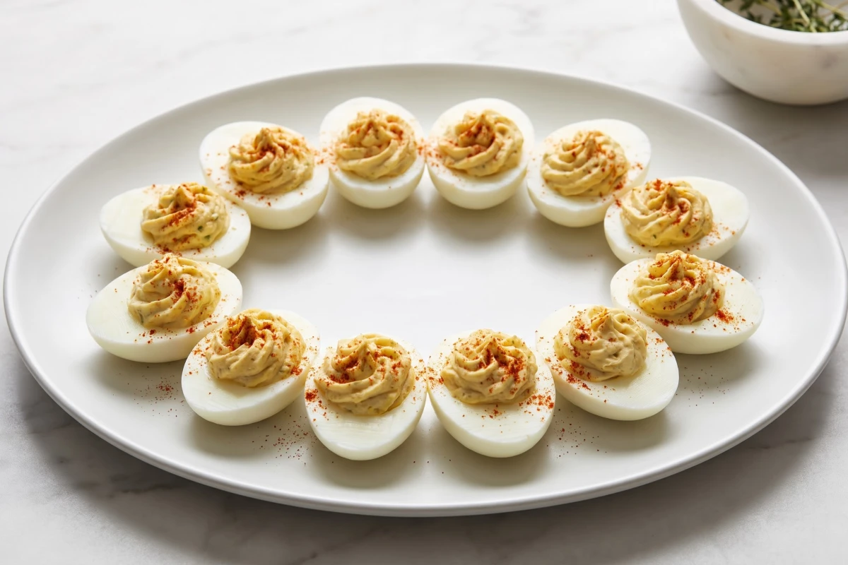 Greek Yogurt Deviled Eggs view 3
