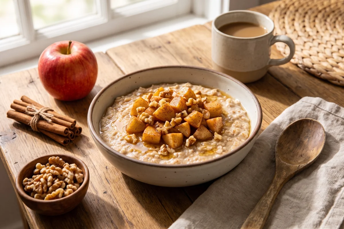 Cinnamon Apple Protein Oatmeal Bowl view 2