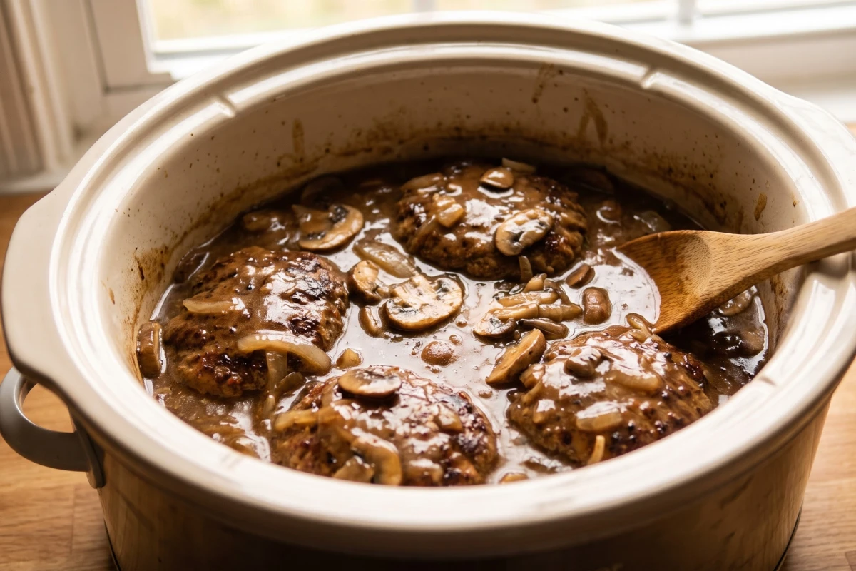 Step 7 - Homestyle Salisbury Steak