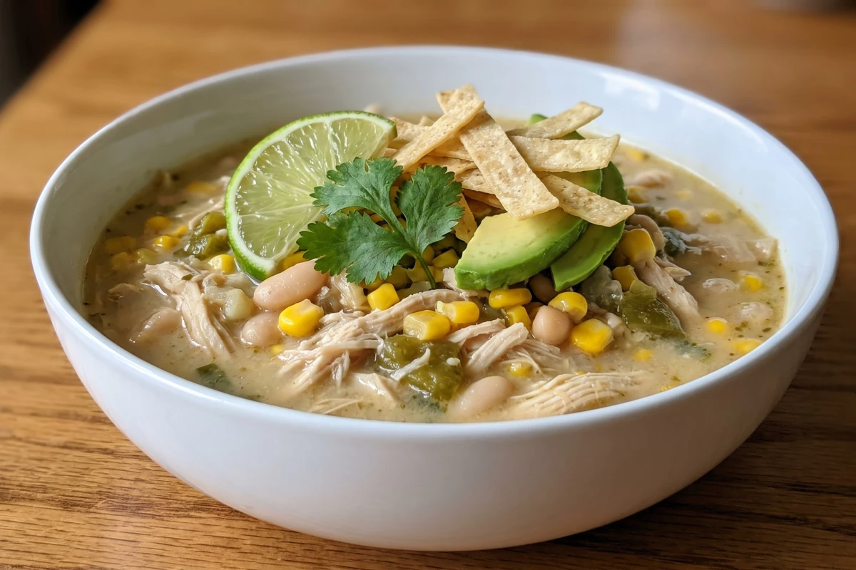 Creamy White Chicken Chili view 2