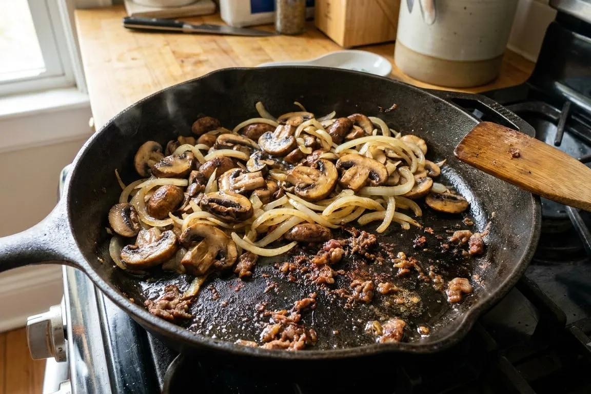 Step 4 - Classic Creamy Beef Stroganoff